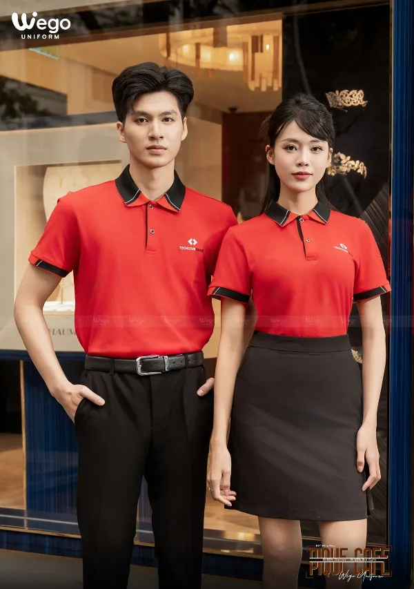 Đồng phục Nhà hàng – Sơ mi + tạp dề - ảnh 4